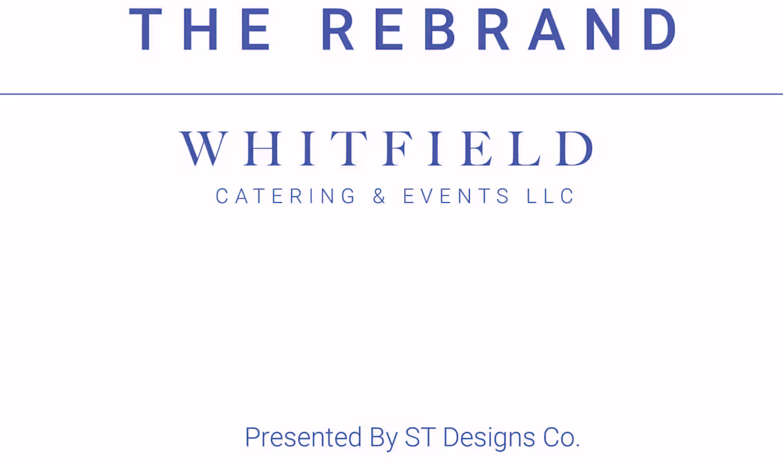Cover image for Rebranding a Catering Service