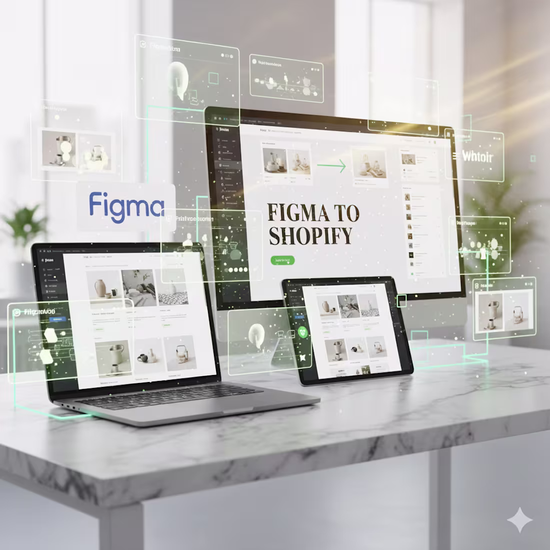 Cover image for Figma to Shopify website