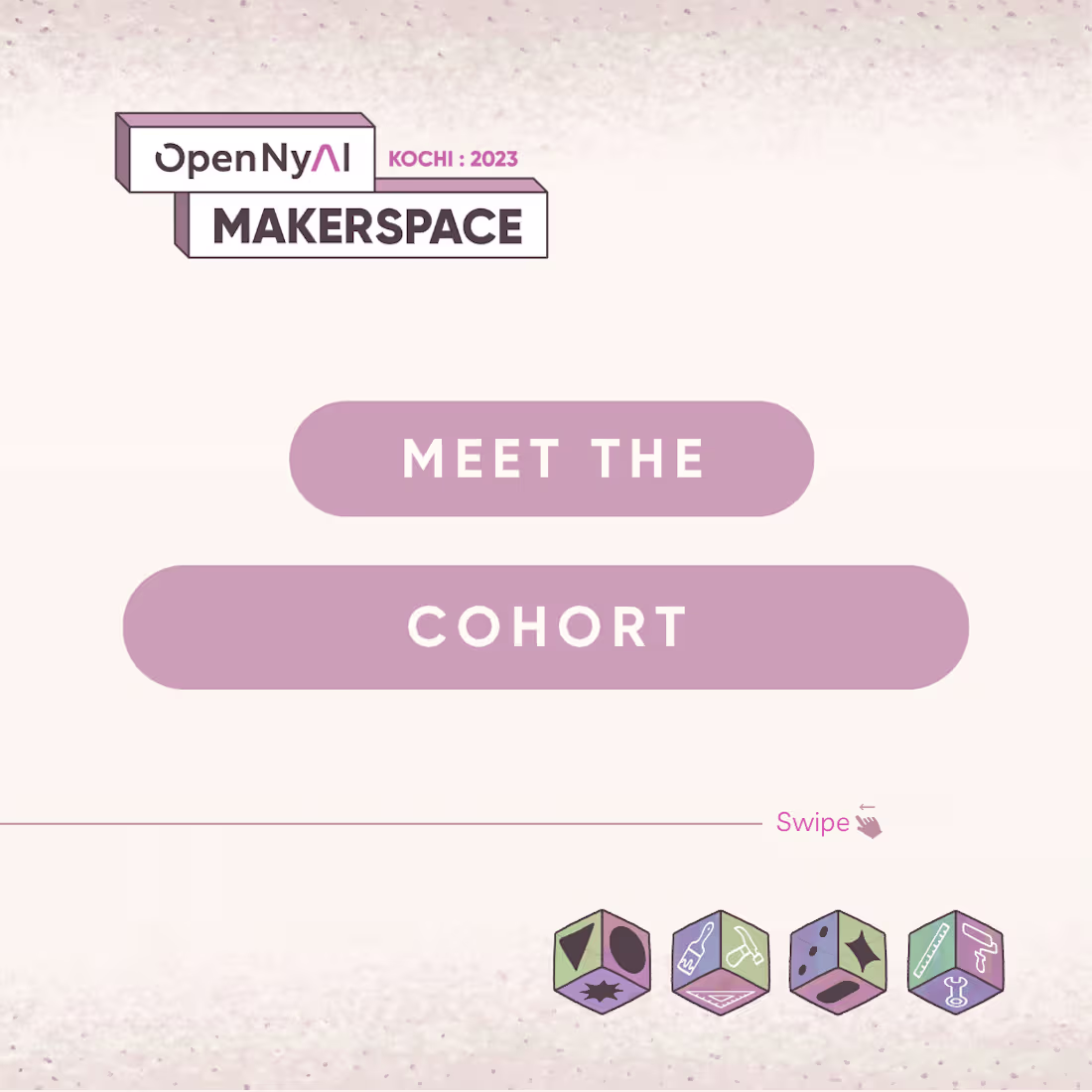 Cover image for Visual direction for OpenNyAI Makerspace,