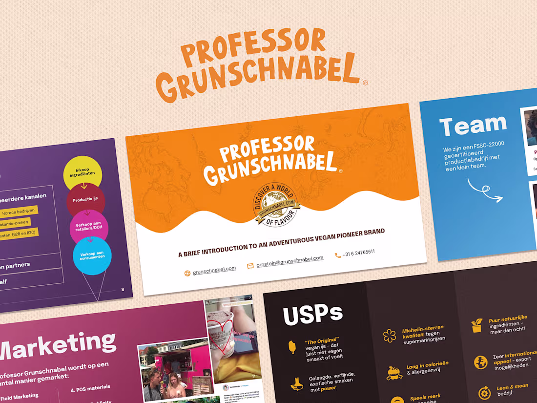 Cover image for Vegan Ice Cream Pitch Deck Revamp