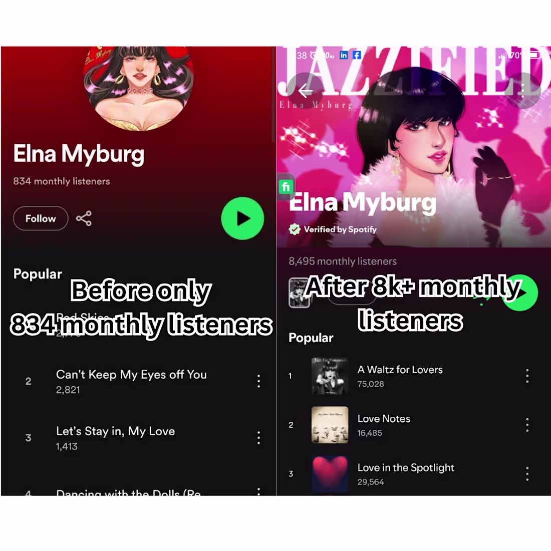 Cover image for Spotify Organic Promotion 🔥
before on