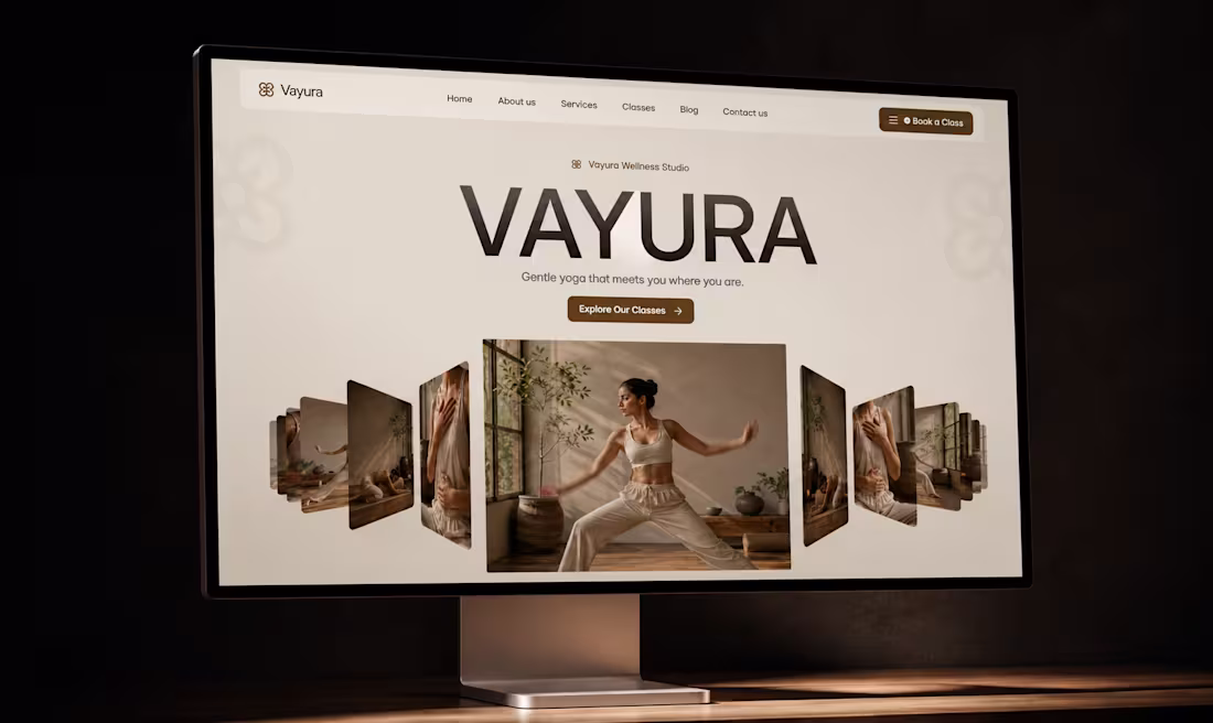 Cover image for Vayura is a calm, breath-led