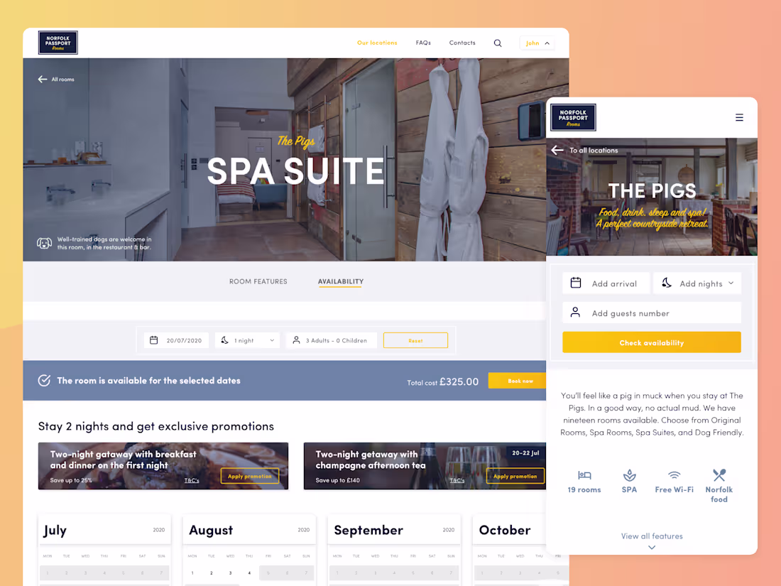 Cover image for Booking platform - Norfolk Passport