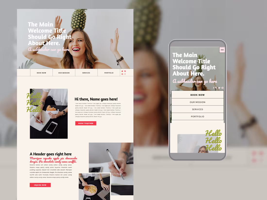 Cover image for Showit Website Design for Service-Based Founders
