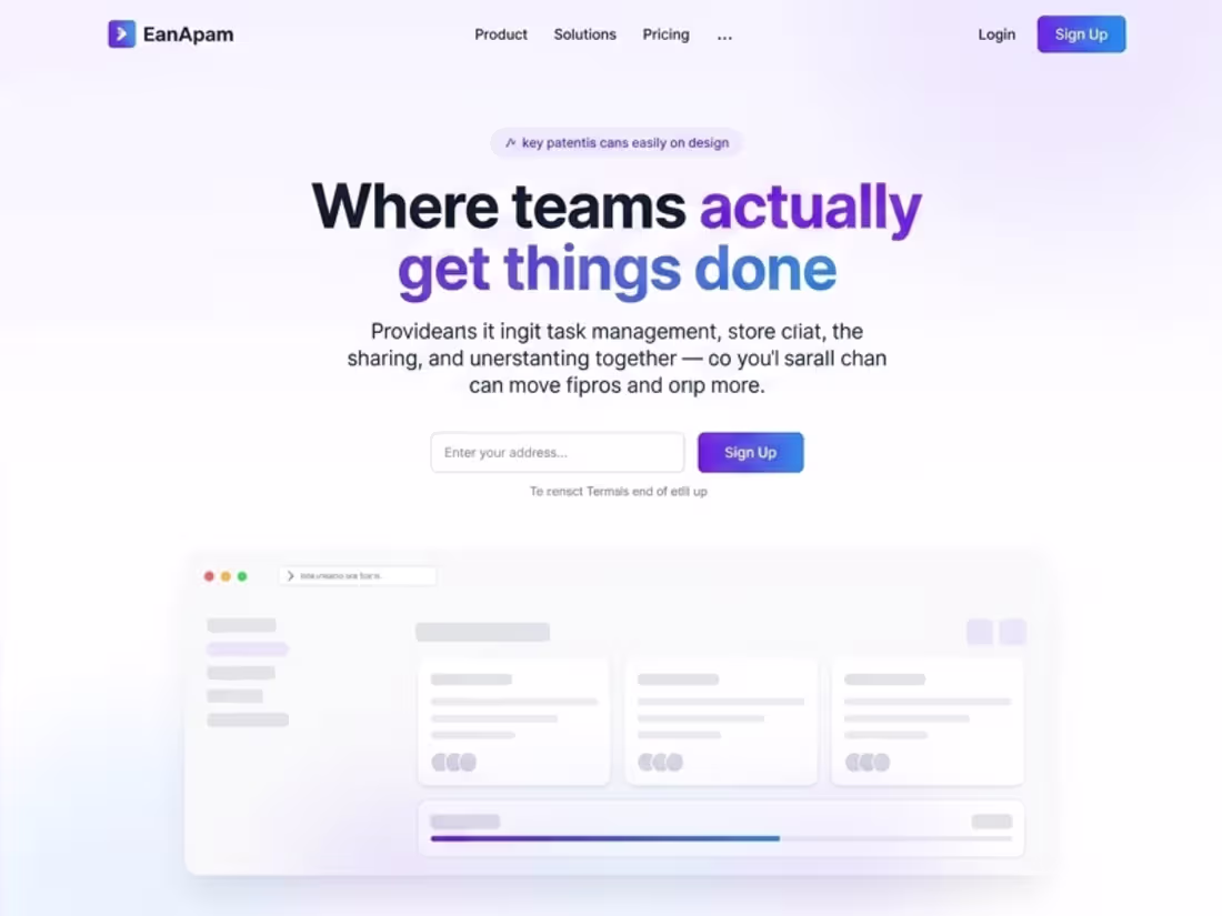 Cover image for A high-converting SaaS landing page