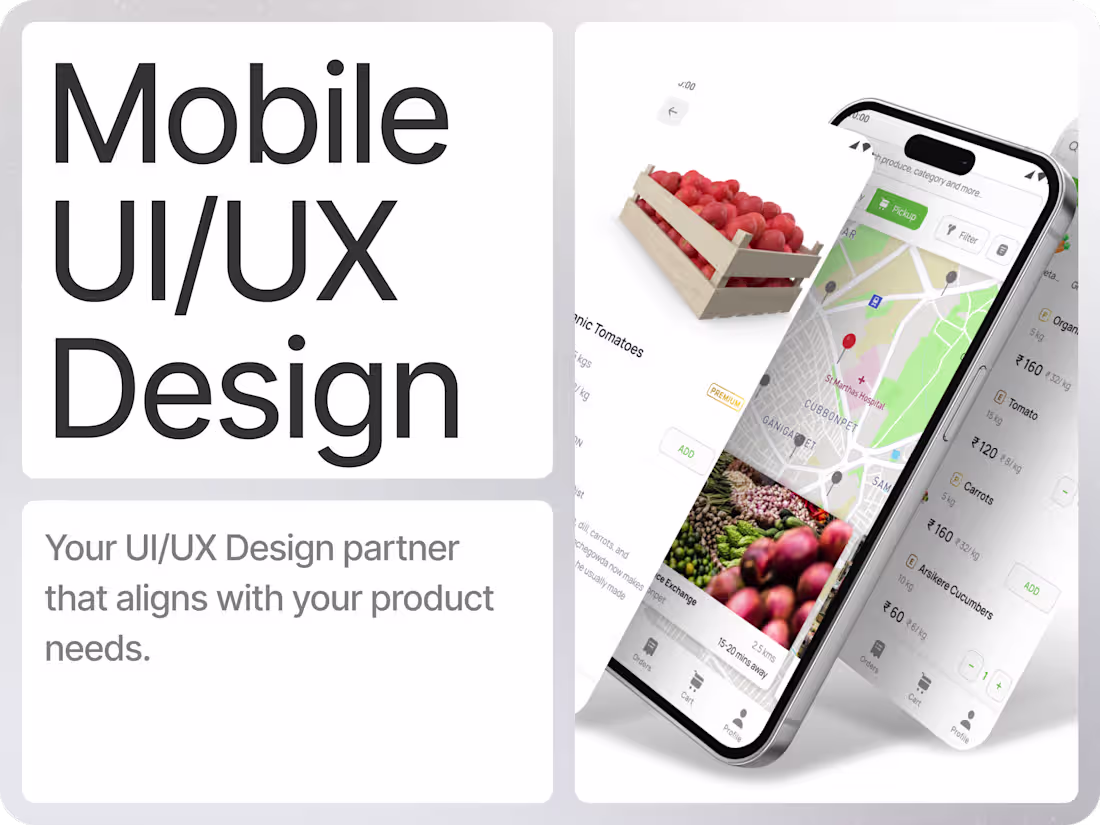 Cover image for Mobile UI/UX Design