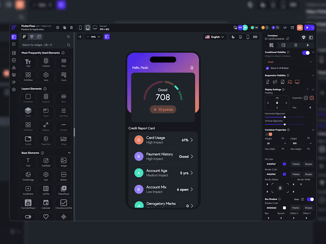 Cover image for Product Design for FlutterFlow's development platform