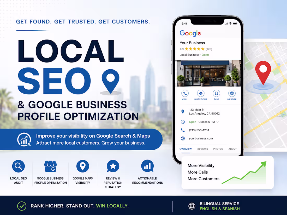Cover image for Local SEO & Google Business Profile Optimization