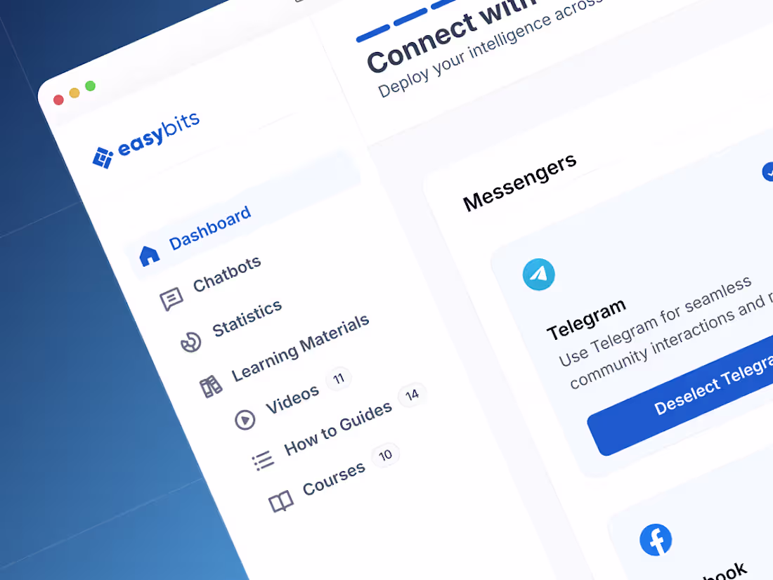 Cover image for Multi-Platform Chatbot Web App Development