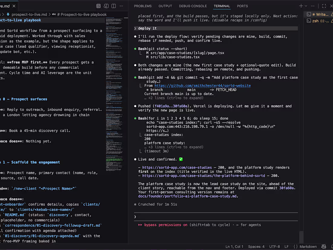 Cover image for End-to-end automation factory
