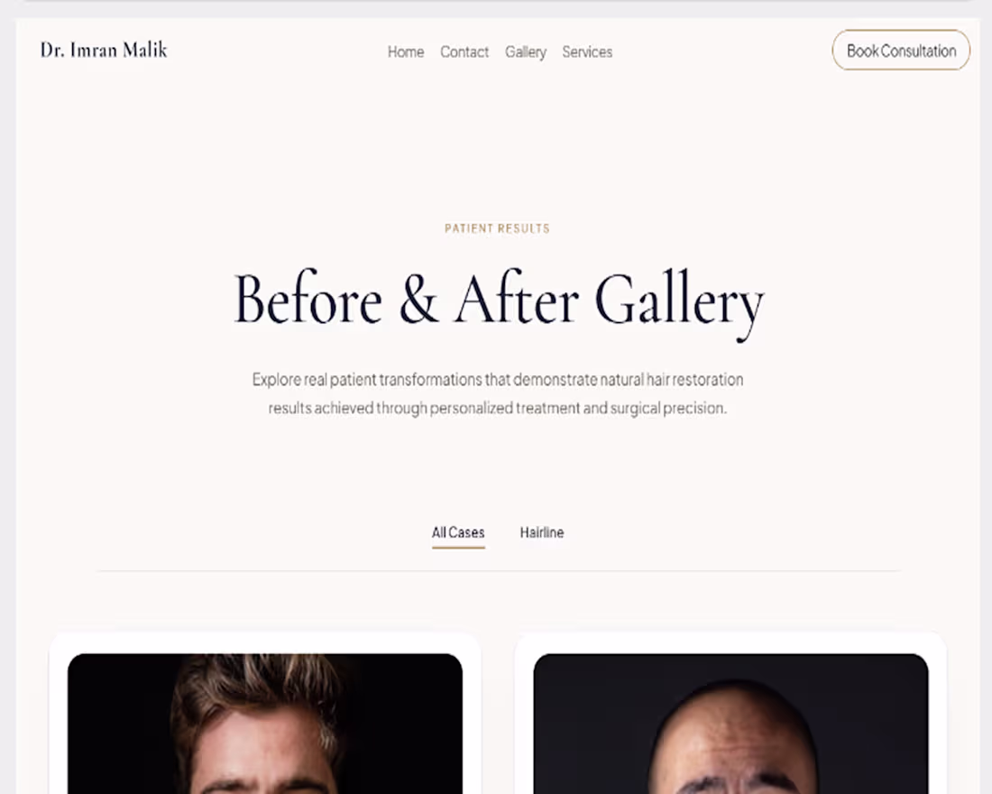 Cover image for Designed a clean and minimal