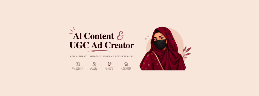 Cover image for AI Content & UGC Ad 