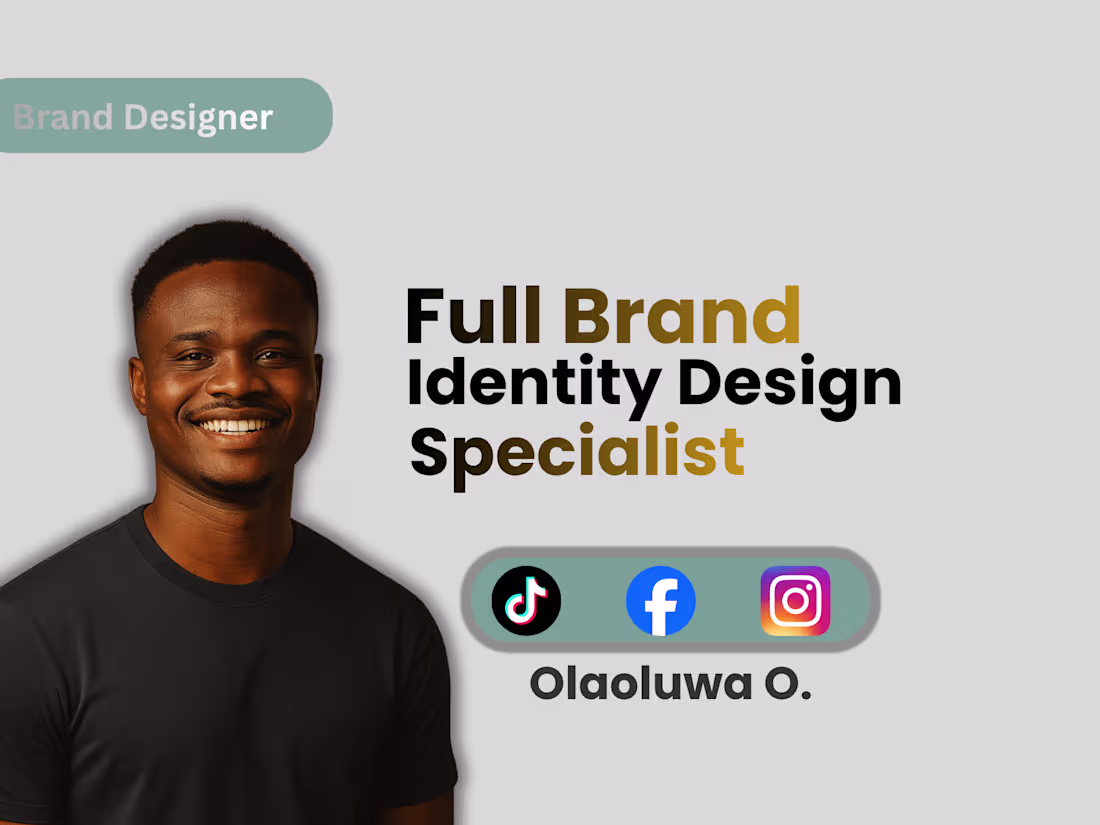 Cover image for Full Brand Identity Design Specialist