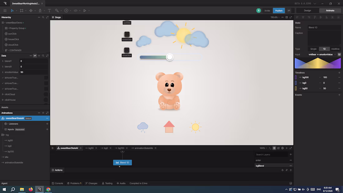 Cover image for Mood Companion: Interactive Rive Character