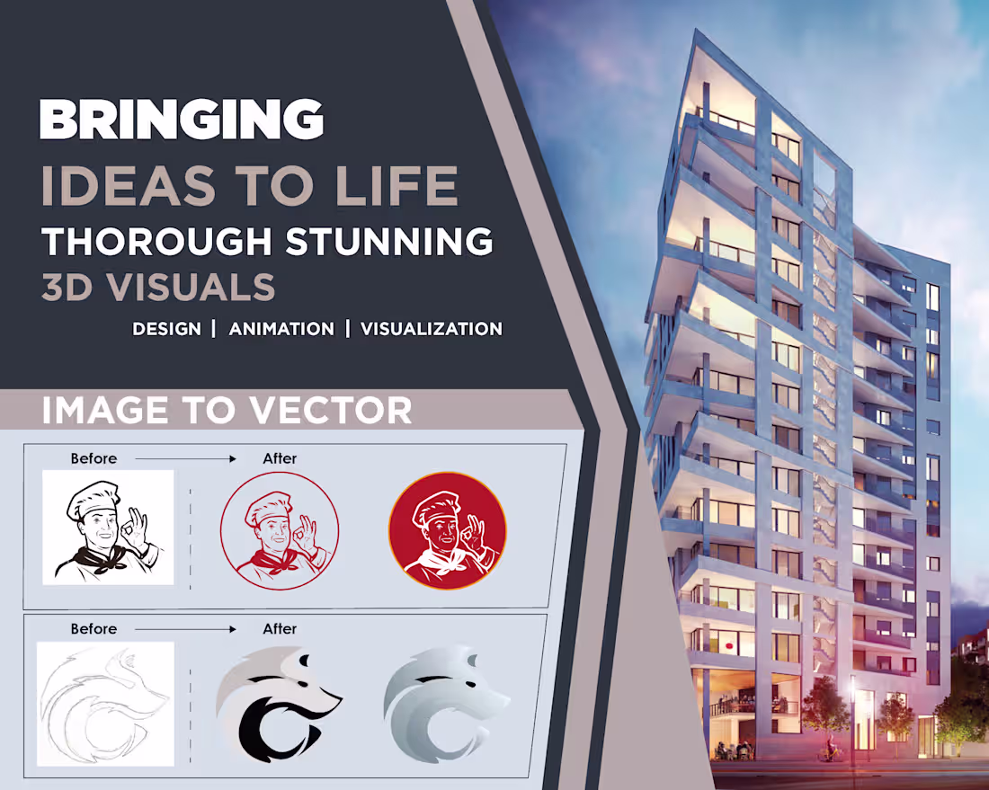 Cover image for 3D Architectural Visualization & Rendering

Photorealistic