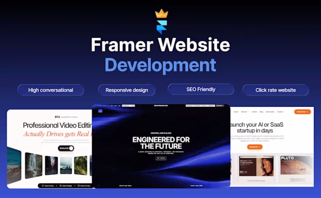 Cover image for Framer Website Design & Development | Figma to Framer