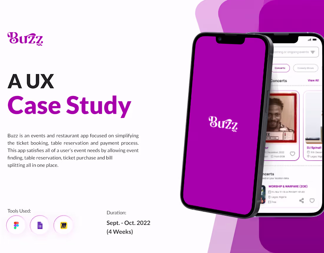 Cover image for Buzz App - Ticketing, Reservation And Bill Splitting)