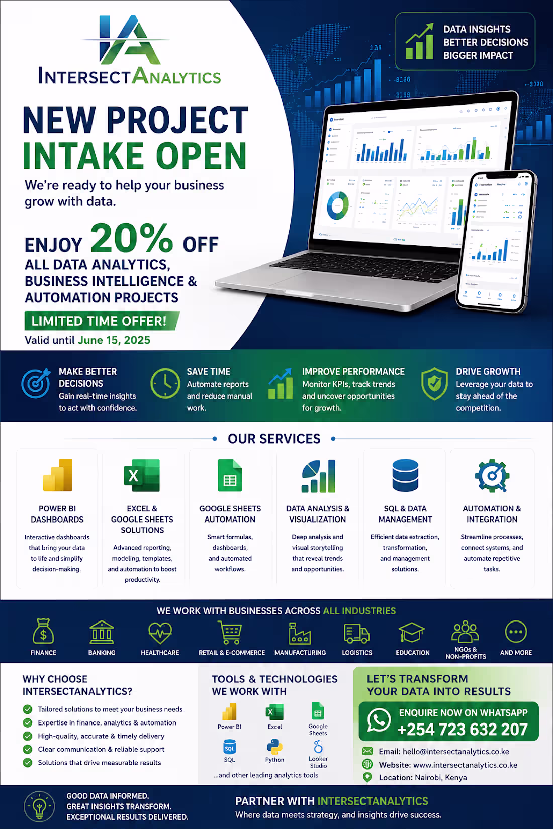 Cover image for 🚀 NEW PROJECT INTAKE OPEN