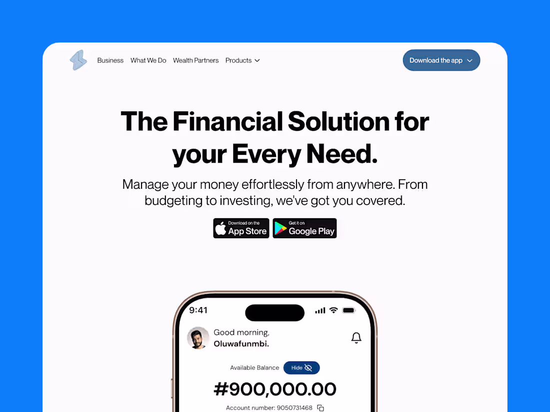 Cover image for BoltCred Website Design