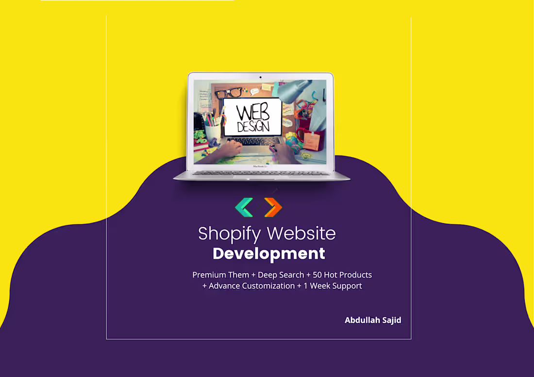 Cover image for I will build a Shopify dropshipping store or shopify website 