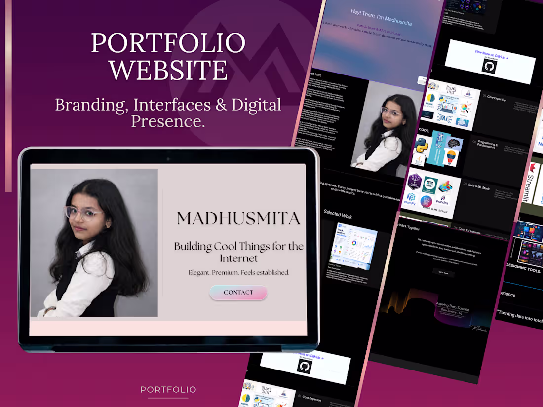 Cover image for Rebuilding my portfolio lately and