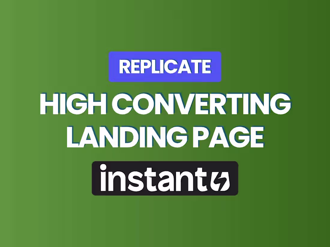 Cover image for Replicate Pages On Instant