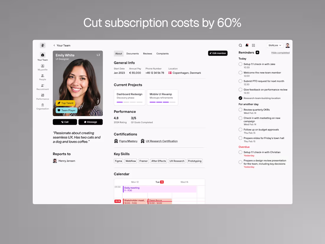 Cover image for How a custom platform cut subscription costs by 60%