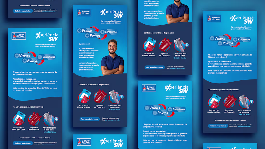 Cover image for Sherwin-Williams Email Marketing Design