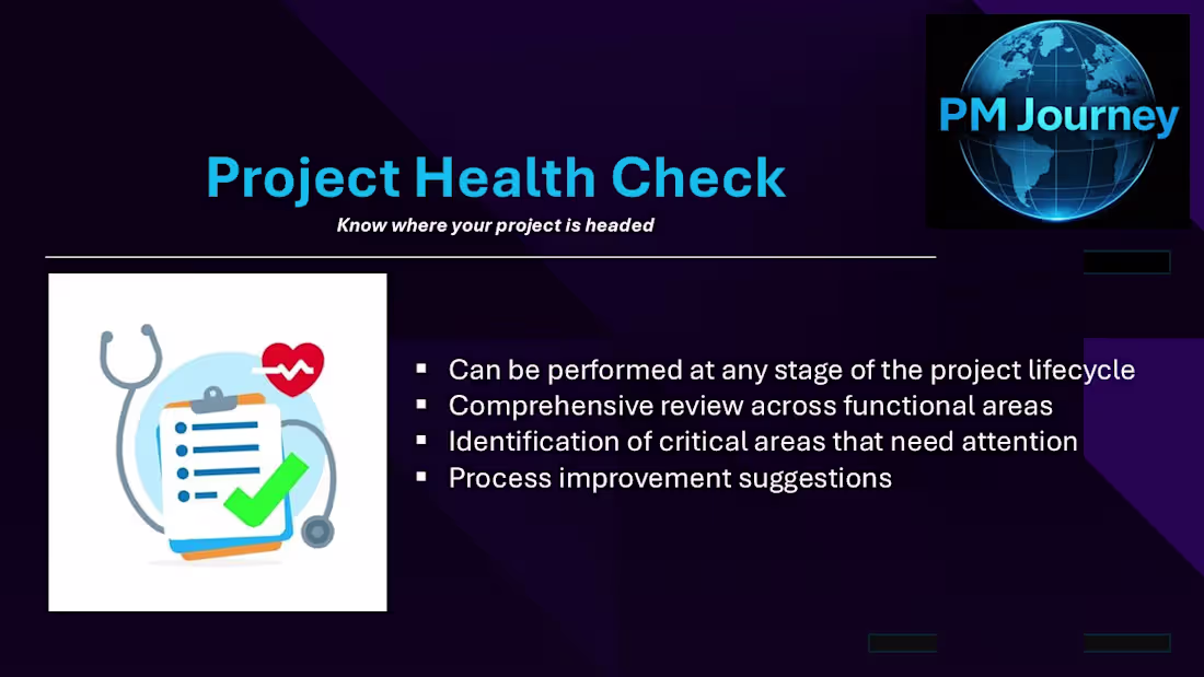 Cover image for Project Management Health Check