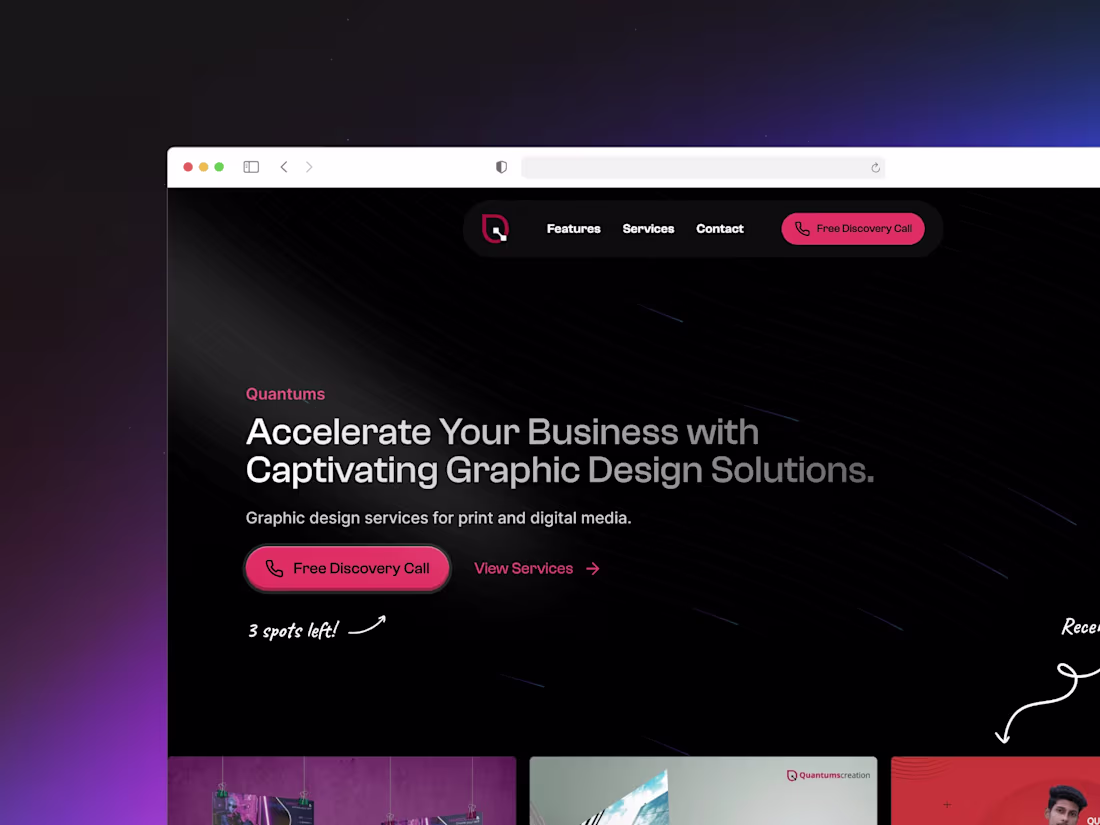 Cover image for Conversion Optimized Landing Page