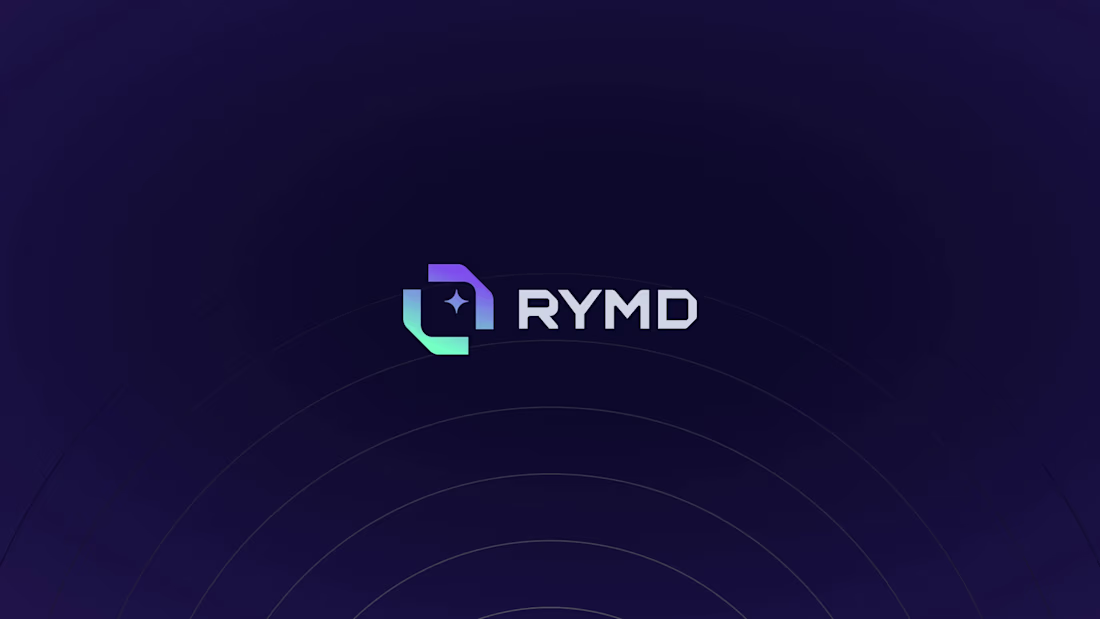 Cover image for RYMD, hosting services, visual identity