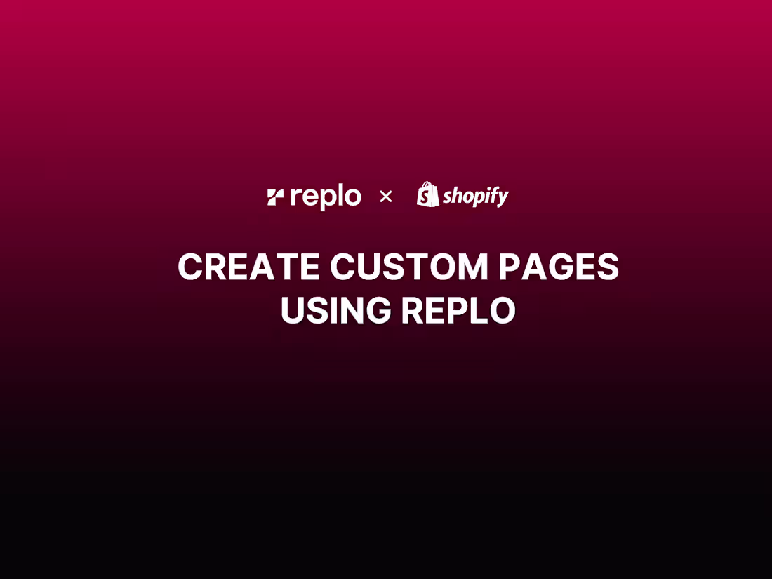 Cover image for Replo CRO Landing Pages, PDPs, Listicles & Figma to Shopify