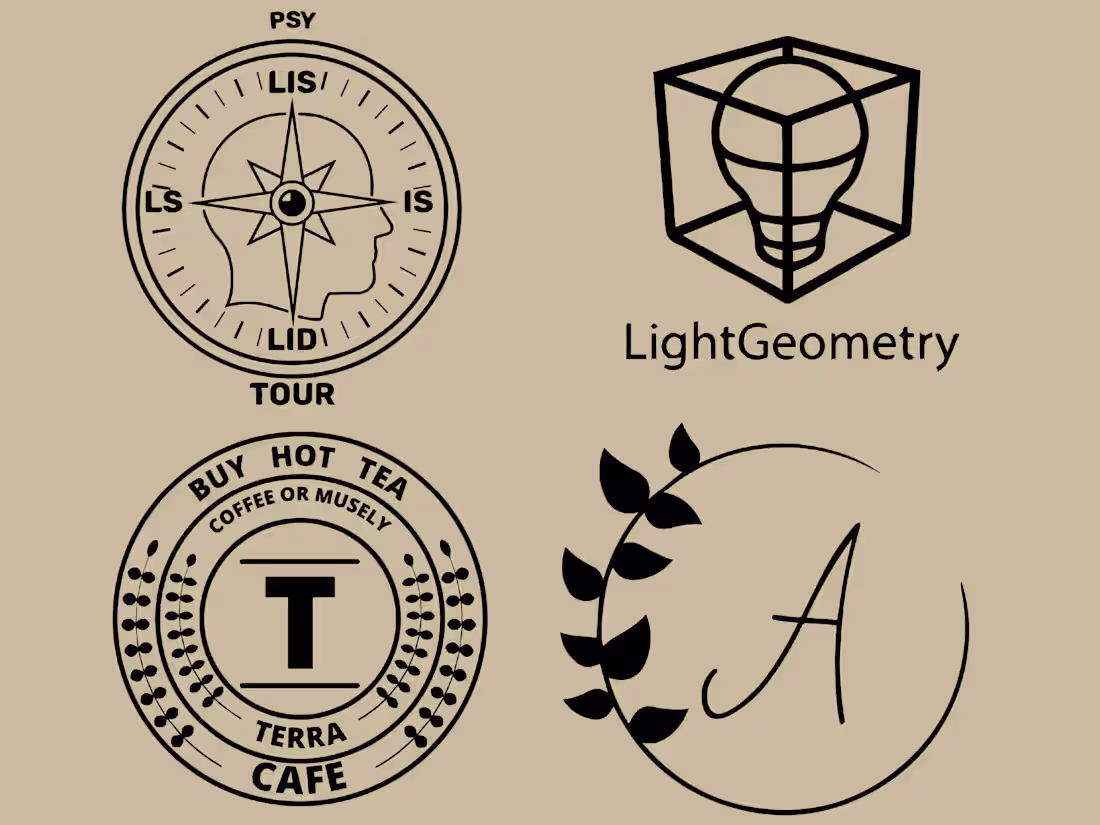 Cover image for Logo Designing in Minimalistic style.