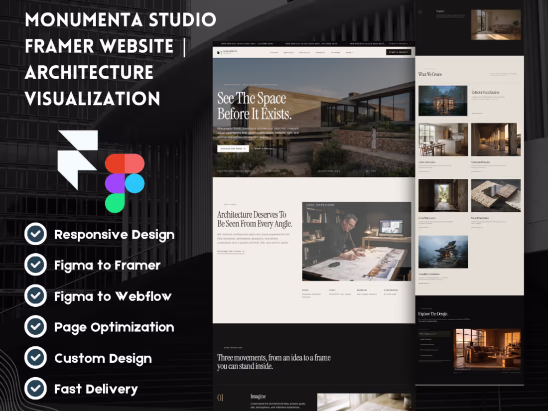 Cover image for Monumenta Studio is a sophisticated