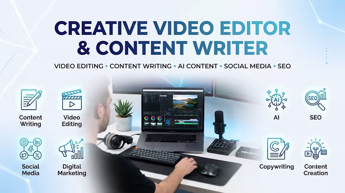 Cover image for video editing