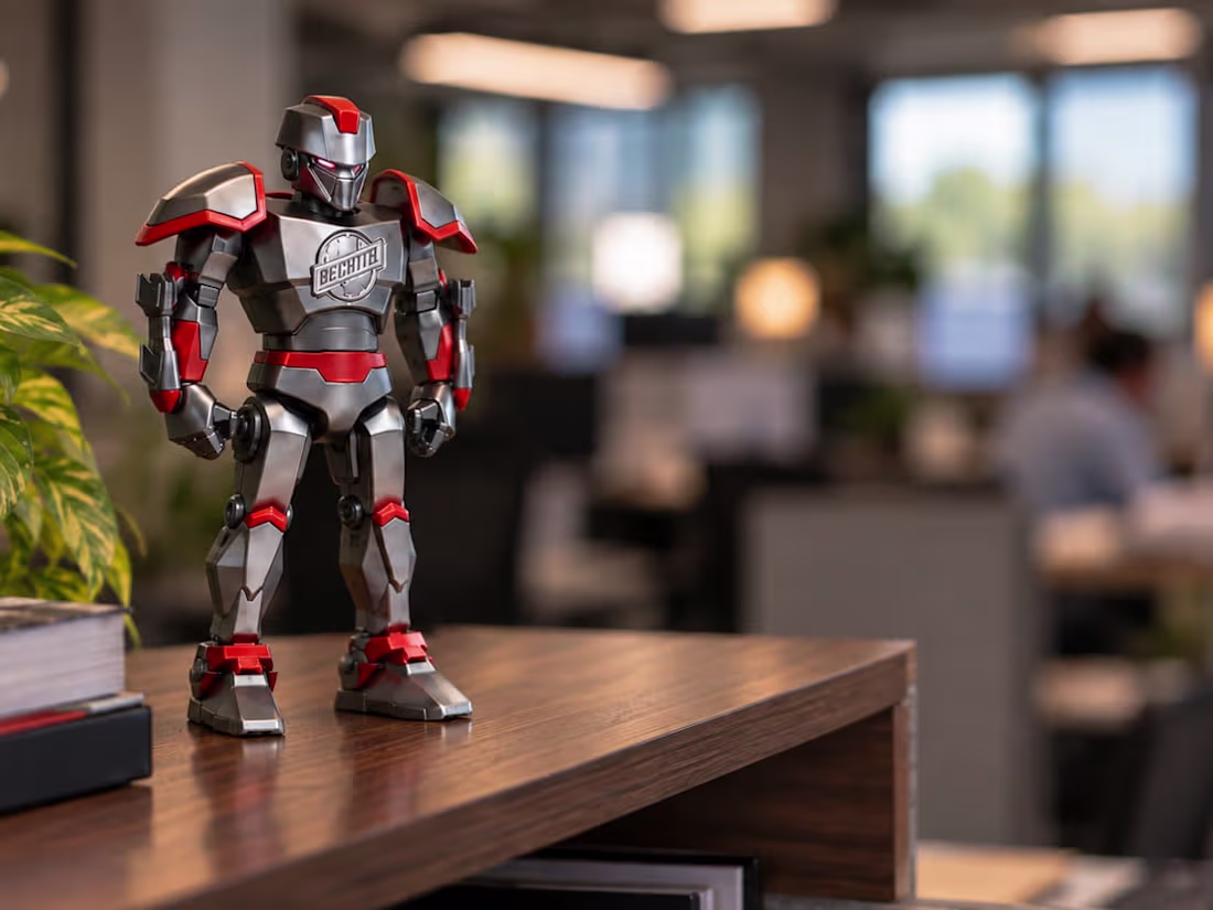 Cover image for Bechtel • 20 Apps, 3 Robots & a Comic Book
