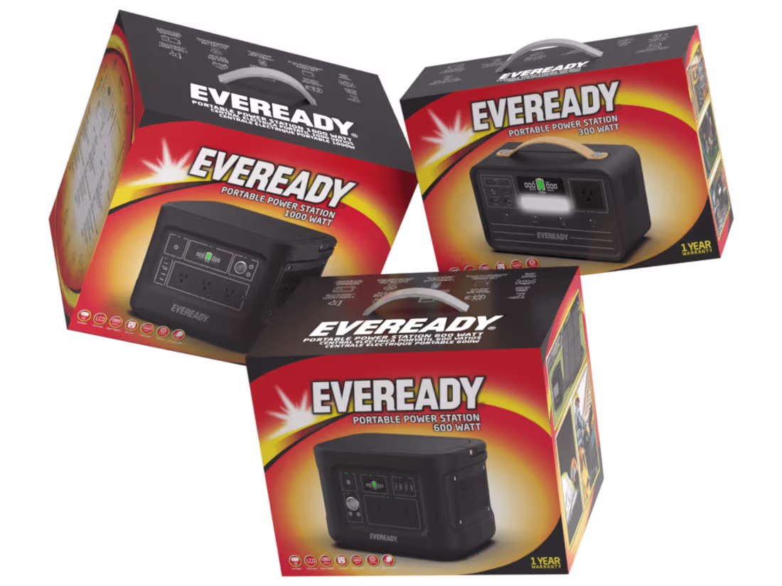 Cover image for Eveready Portable Power Station Project