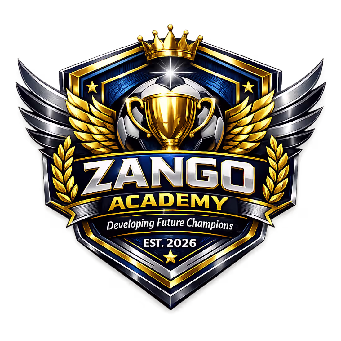 Cover image for Luxury Sports Academy Logo Design