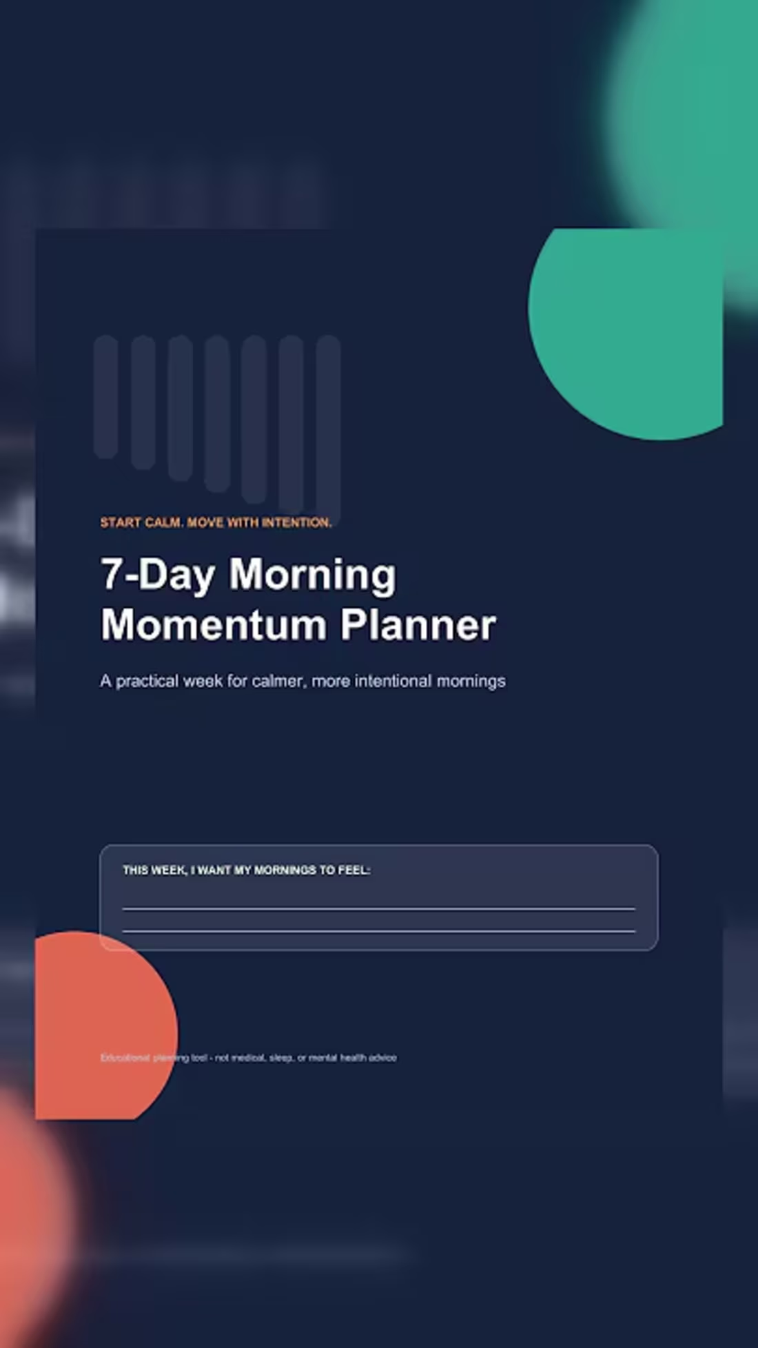 Cover image for Morning Momentum Product Short — Self-Produced