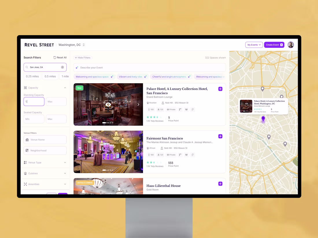 Cover image for Revel Street: SaaS UX Across Web, Tablet & Mobile
