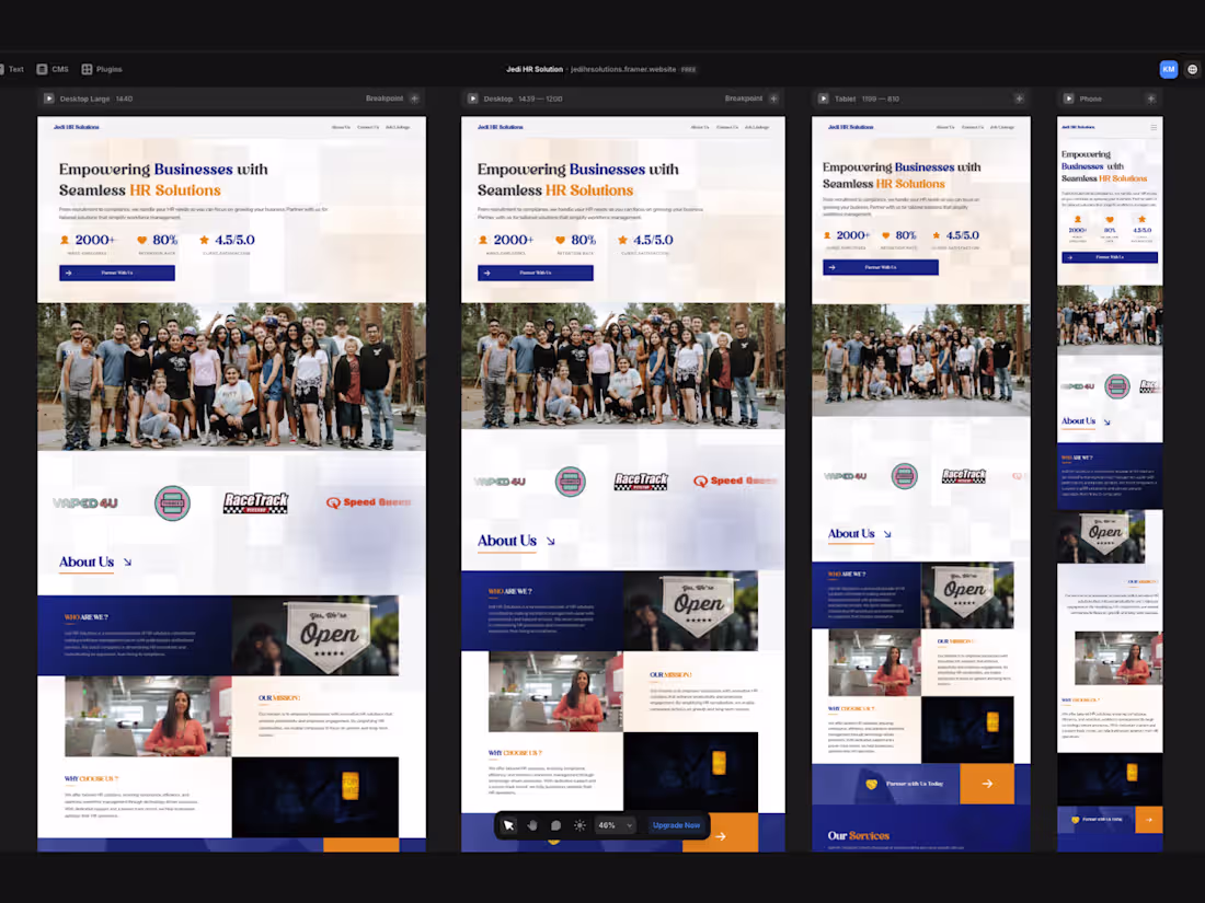 Cover image for Framer Landing Page