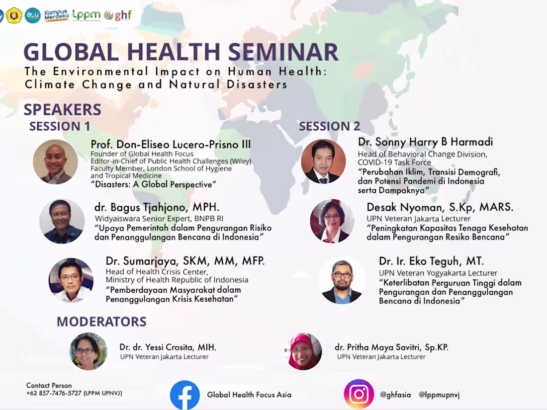 Cover image for Global Health Week in Collaboration with Global Health Focus