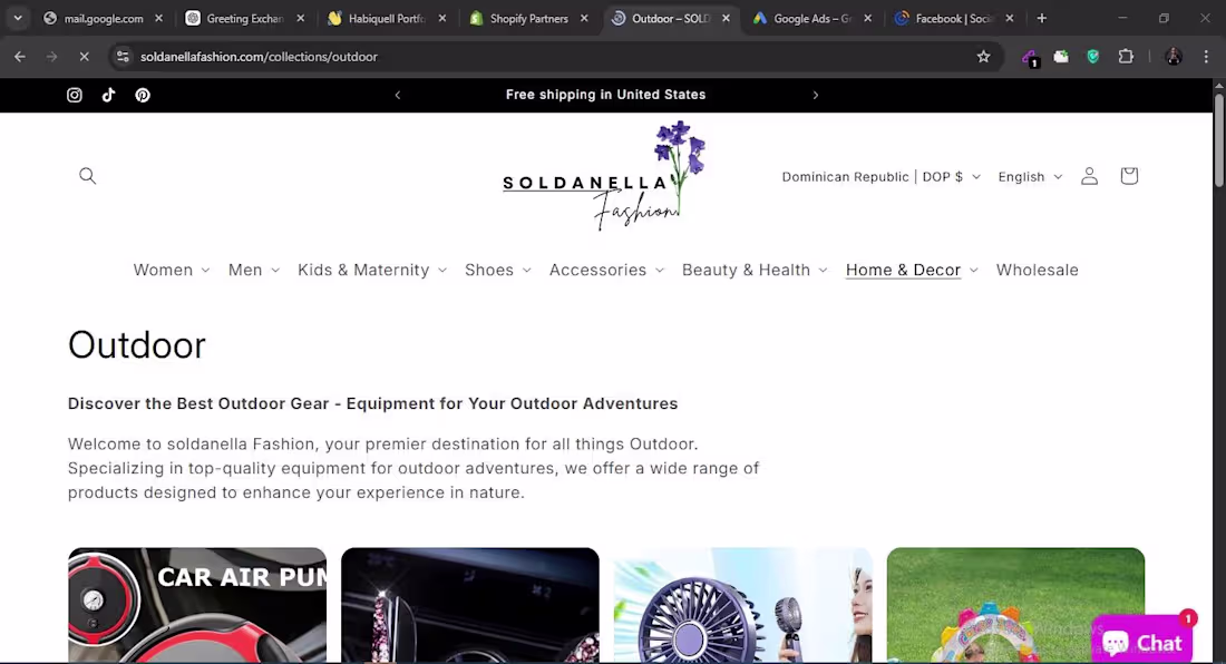Cover image for Soldanella Fashion – Shopify Clothing Store