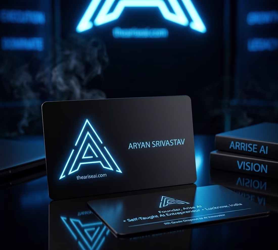 Cover image for High School Dropout Transforms into AI Entrepreneur Success