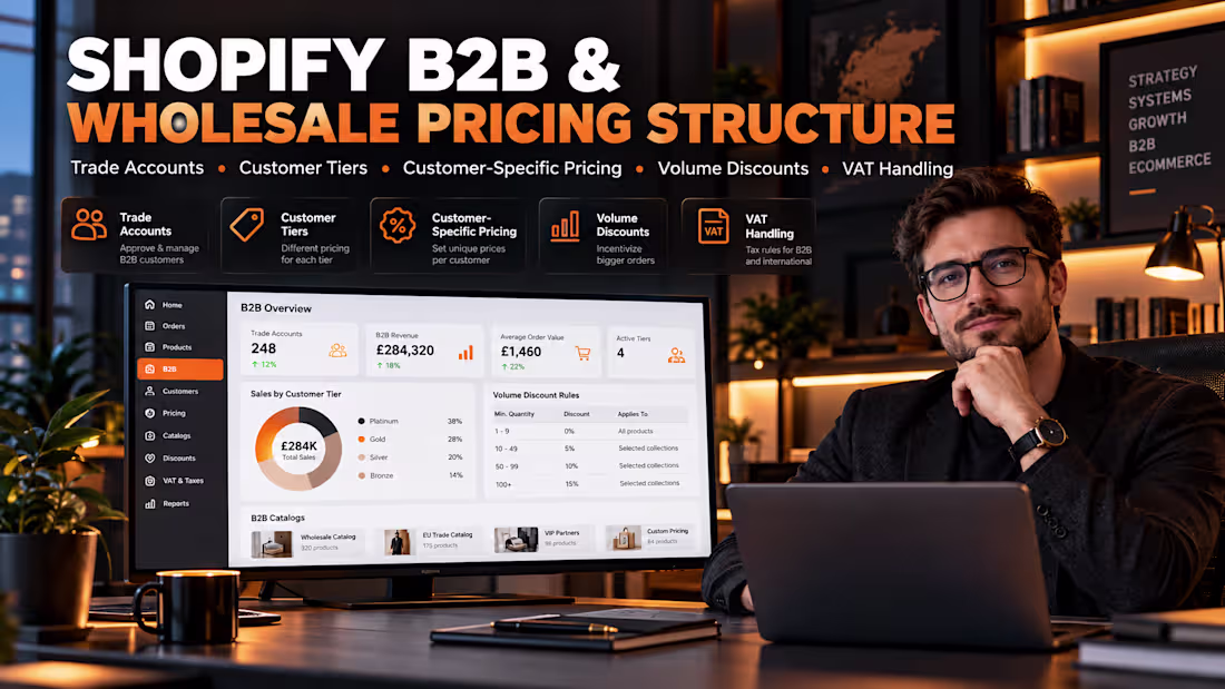 Cover image for Shopify B2B & Wholesale Pricing Structure
