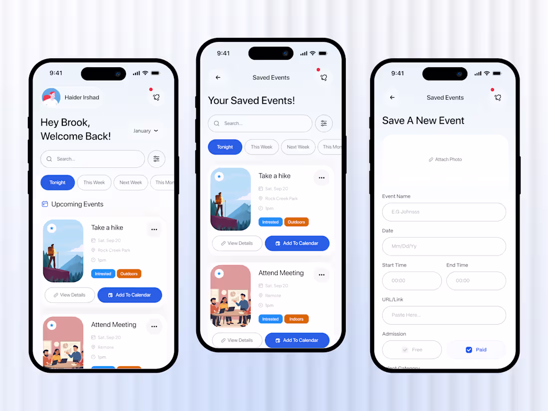 Cover image for Mobile App UI/UX Design in Figma