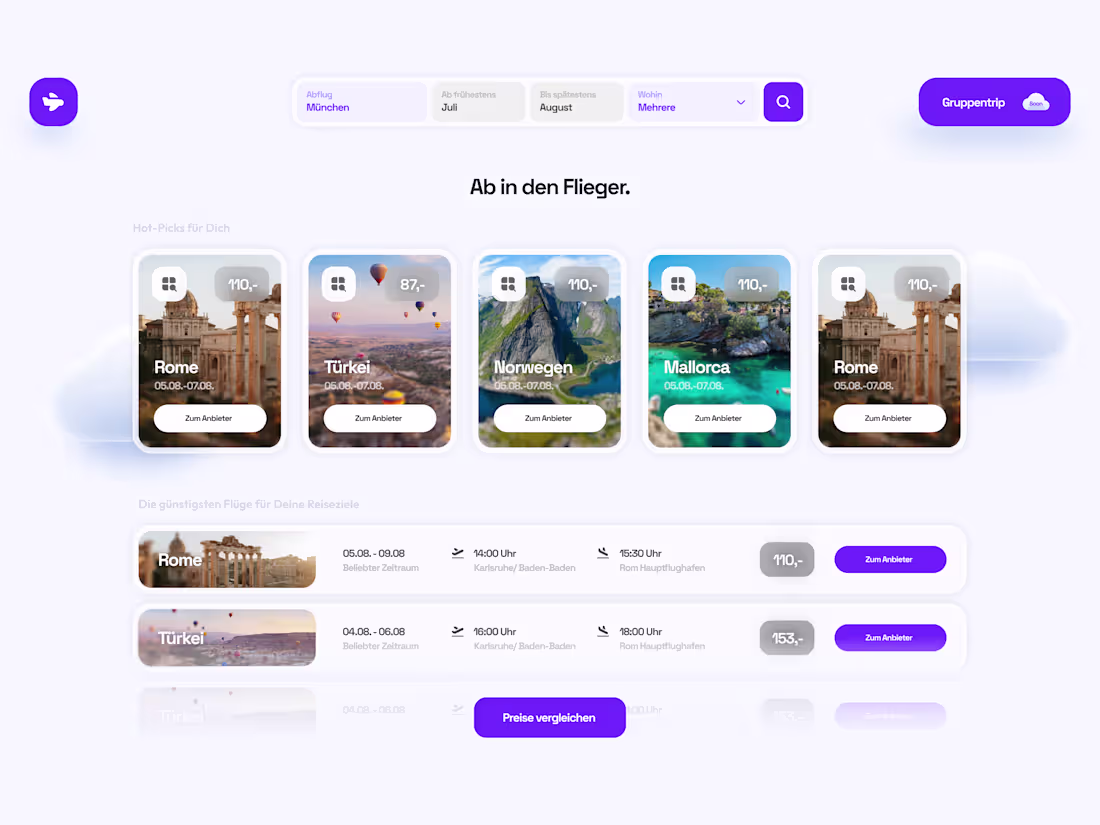 Cover image for  Farewise – Smart Flight Search & Comparison