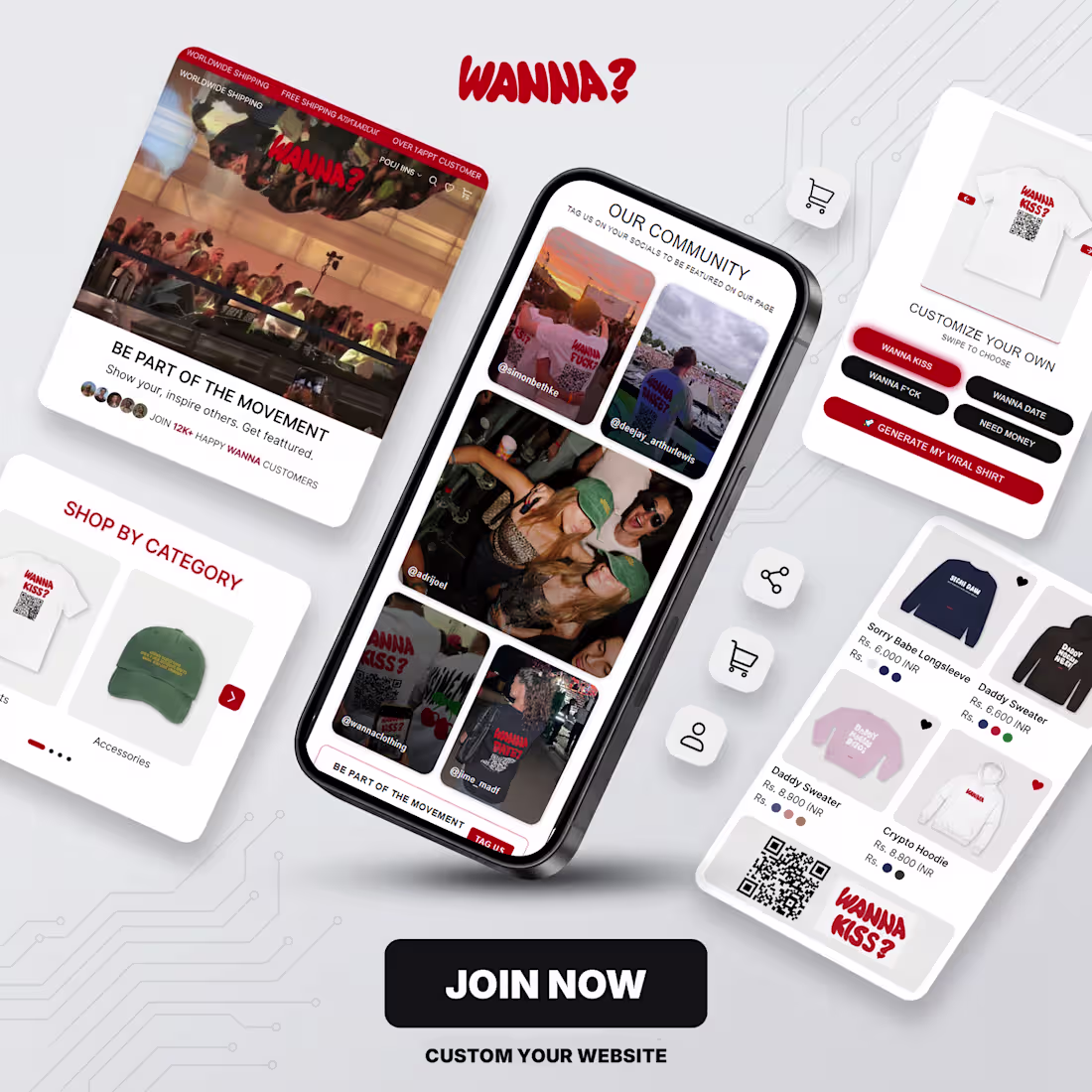 Cover image for WANNA eCommerce Platform Development