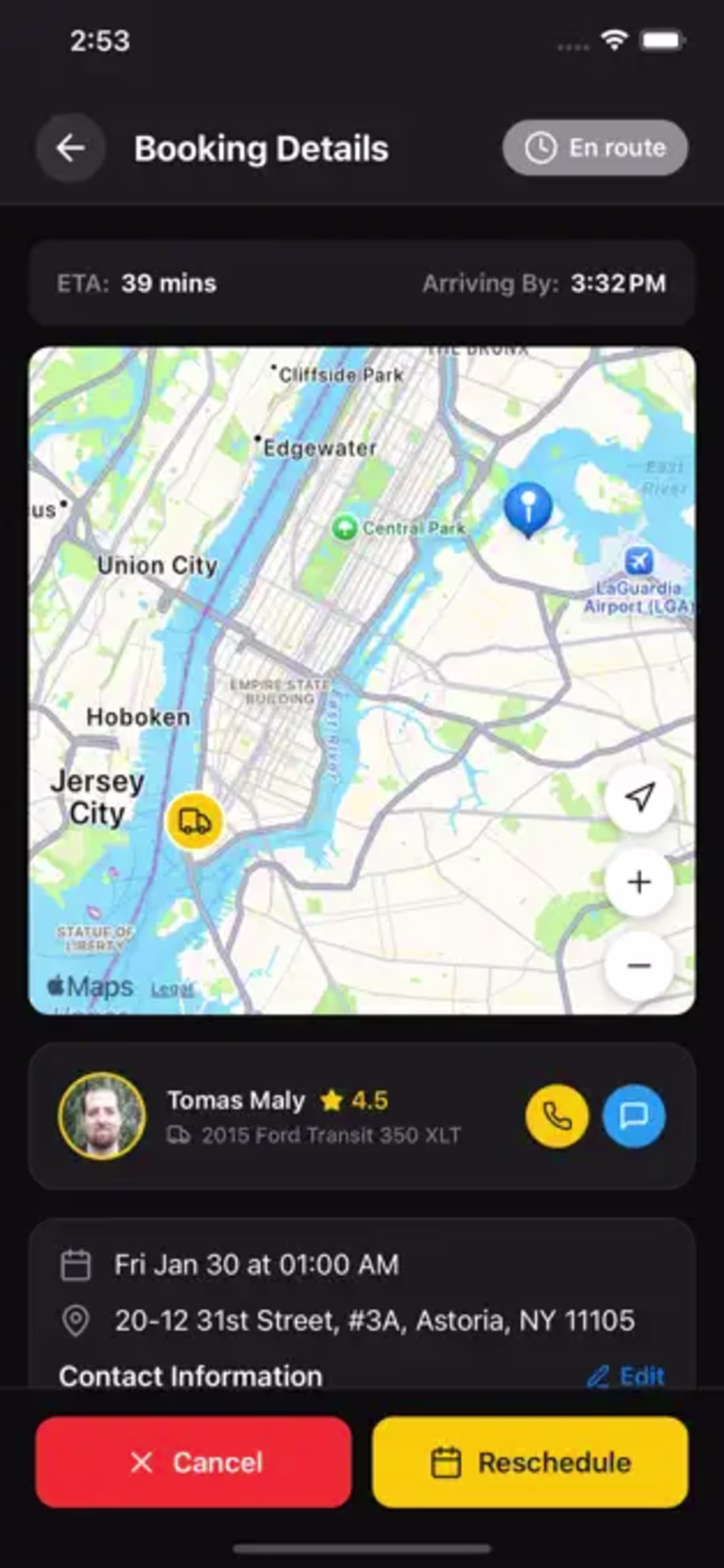 Cover image for On-demand locksmith requests and service fulfillment