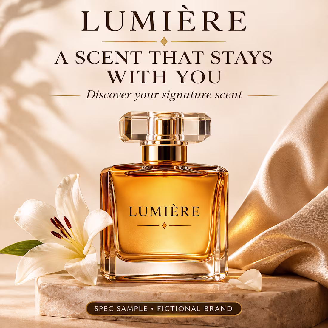 Cover image for AI Copywriting & Luxury Perfume Ad Concept